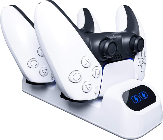 Detalle 2 de Orzly Duocharger PS5: Cargador USB-C para Mandos