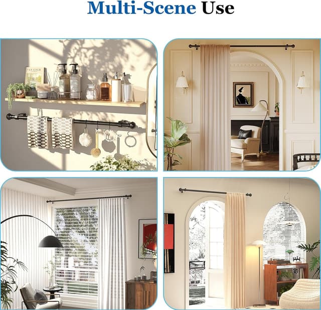 Thumbnail 5 de Yeabett Gardinenstange 80–194 cm