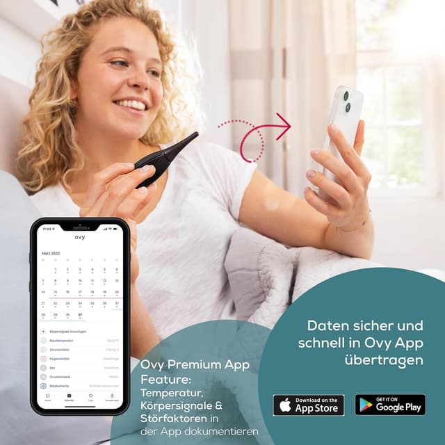 Thumbnail 4 de Beurer OT 30 BasalControl Smart Basalthermometer