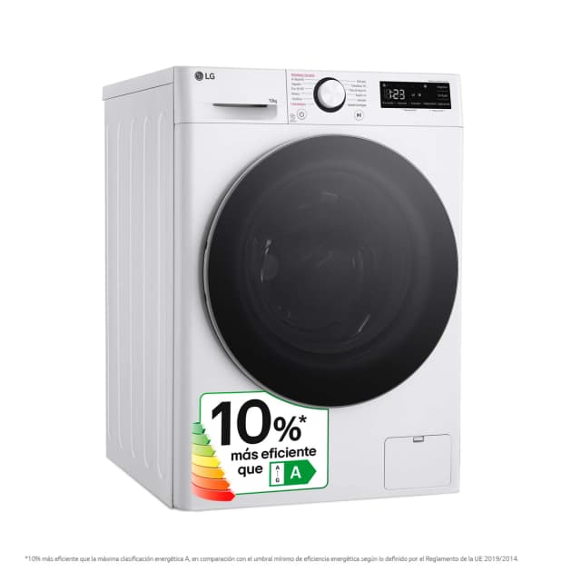 Detalle 2 de LG F4WR6010AGW 10 kg 1400 rpm lavadora