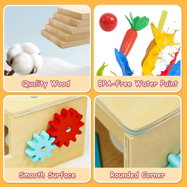 Thumbnail 3 de LZDMY Montessori 6-in-1 Activity Cube