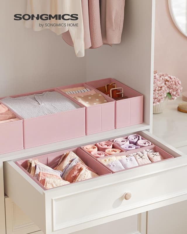 Thumbnail 1 de SONGMICS RDZ06PK - Separadores de Cajones Plegables