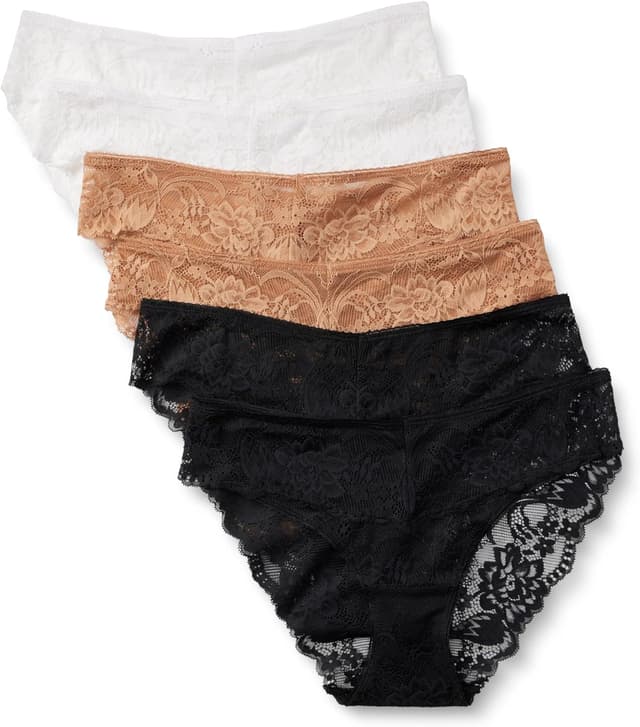 Thumbnail 3 de Amazon Essentials Stretch Galloon Lace Bikini Panty