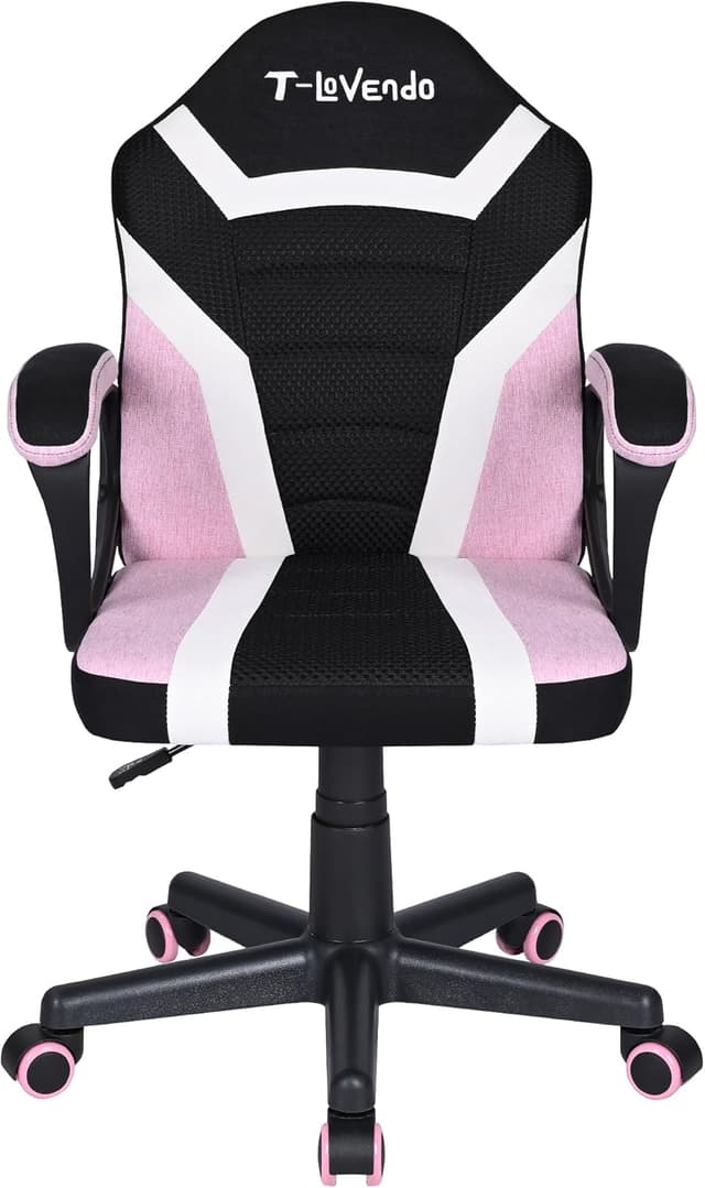 Detalle 2 de Silla Gaming infantil ergonómica con ruedas