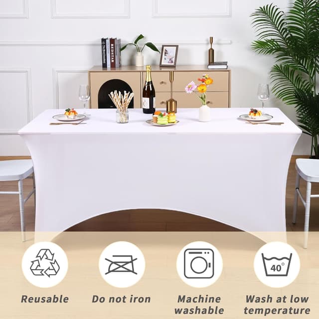 Thumbnail 4 de Fixwal Spandex Table Cloth 6FT