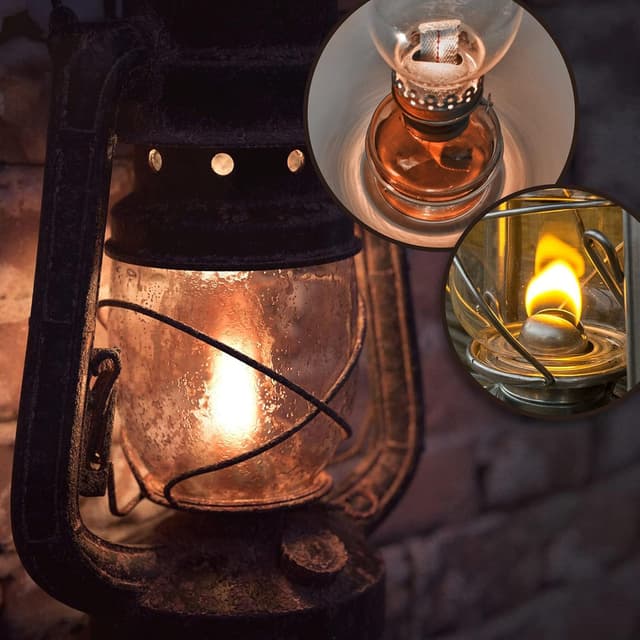 Detalle de COM-FOUR® mèche de rechange pour lampes à huile et torches de jardin (500 cm x 20 mm)