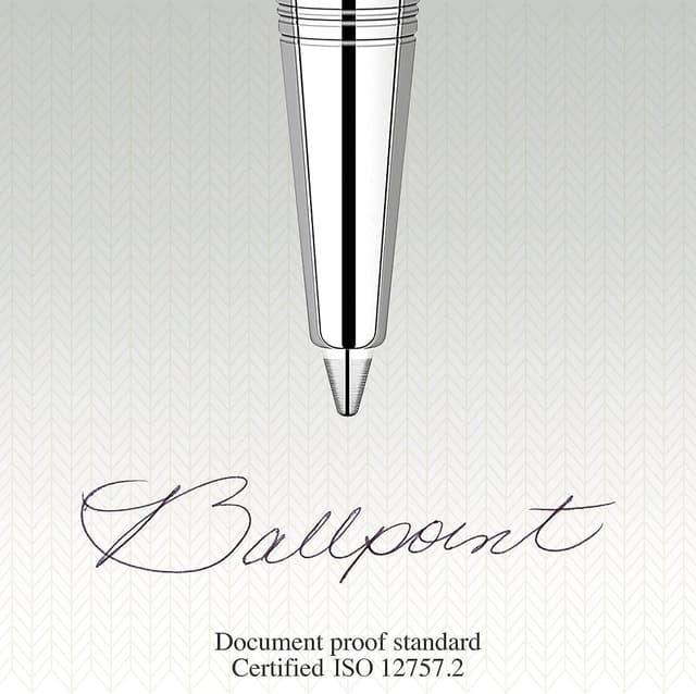 Thumbnail 5 de Parker Ballpoint Refills Medium Black QUINKflow 10
