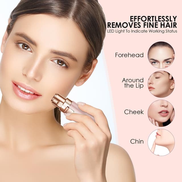 Thumbnail 2 de VG VOGCREST Rasoio viso 2 in 1 ricaricabile con LED