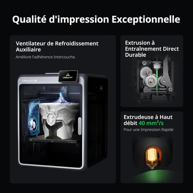 Thumbnail 4 de Creality K2 Combo Imprimante 3D 260 mm