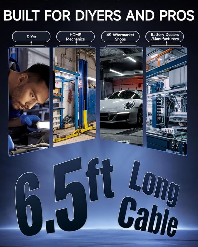 Thumbnail 6 de FOXWELL BT301 Car Battery Tester 12V