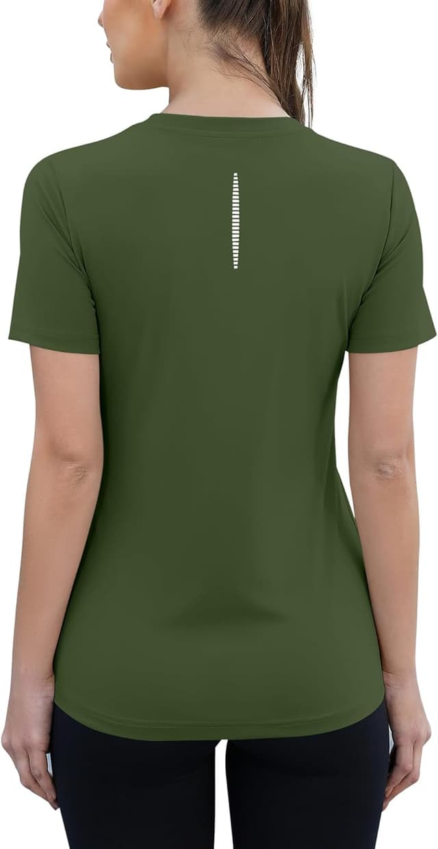 Detalle 2 de Rapbin Sportshirt Damen Kurzarm UPF 50+
