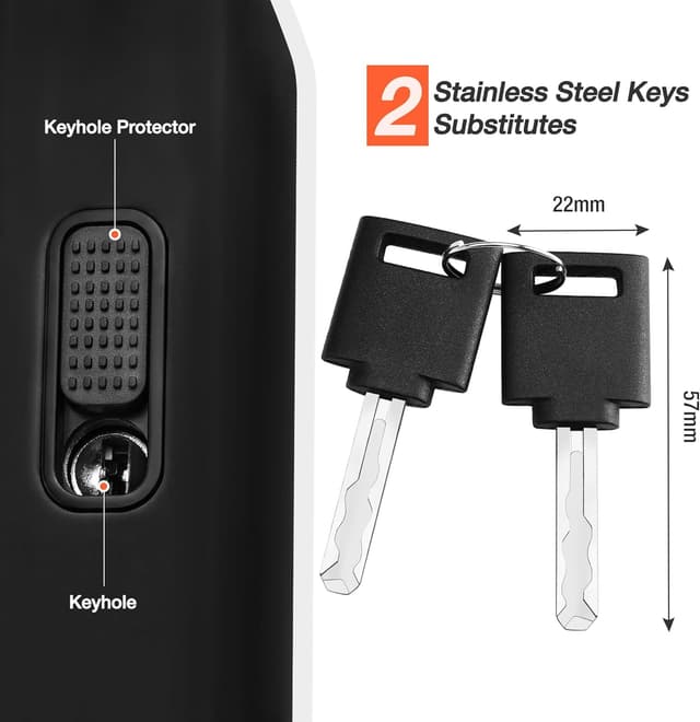 Detalle de ValueMax Candado en U 17 mm antirrobo