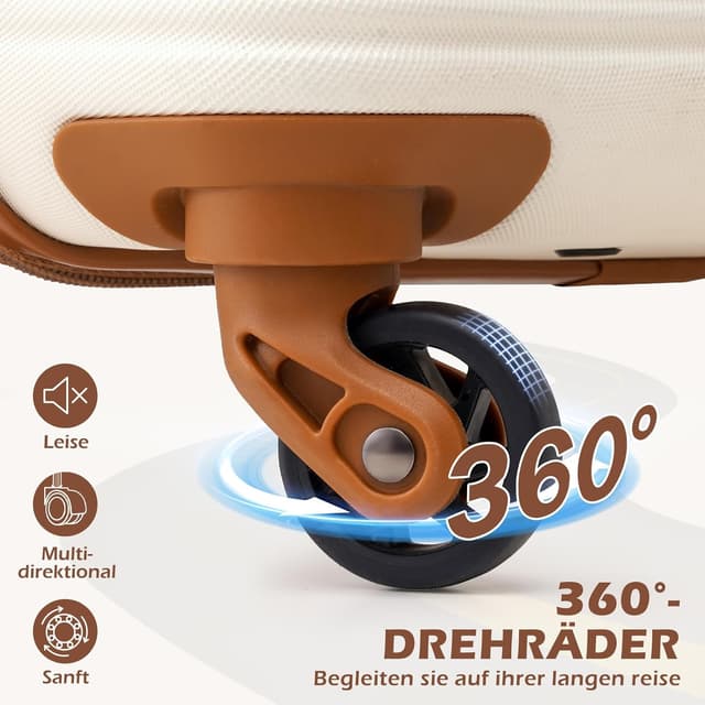 Thumbnail 3 de COOLIFE Handgepäck Koffer 55x40x20cm