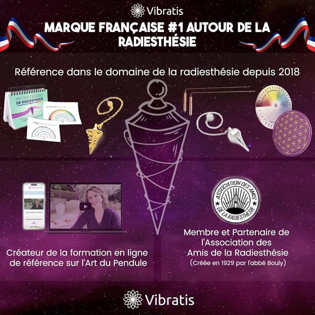 Thumbnail 6 de Pendule de radiesthésie en onyx noir