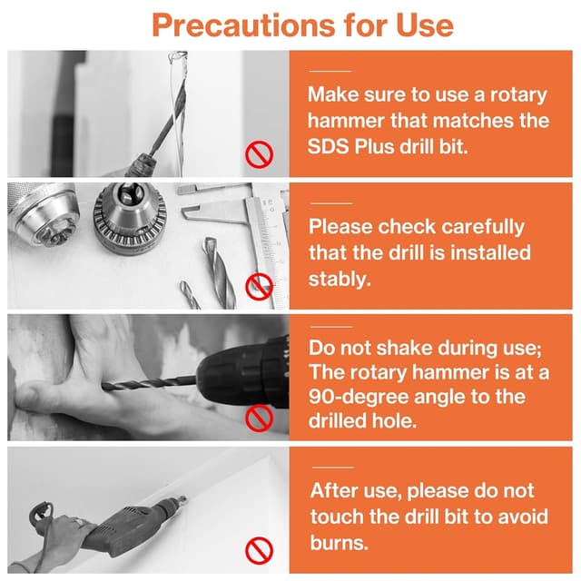 Thumbnail 4 de Lytool Juego de Brocas SDS-Plus 5–12 mm