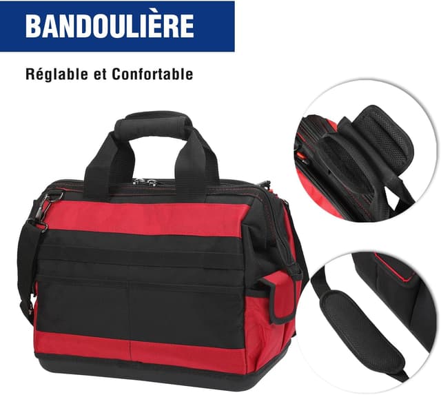 Thumbnail 6 de WORKPRO Sac à outil 39 poches 42 x 25 x 34 cm