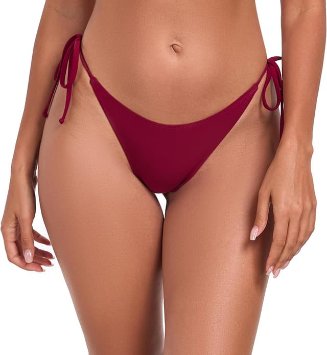 Detalle 2 de RELLECIGA slip bikini donna a perizoma con laccetti laterali (taglie XS/S e M/L)