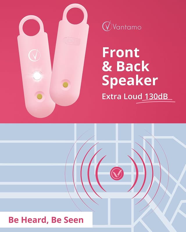 Thumbnail 2 de Vantamo Personal Alarm for Women 130dB