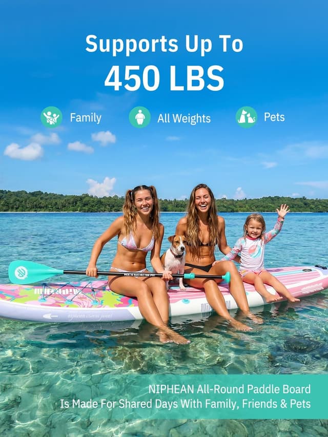 Thumbnail 2 de Niphean 10'6" Inflatable Stand Up Paddle Board 🏄