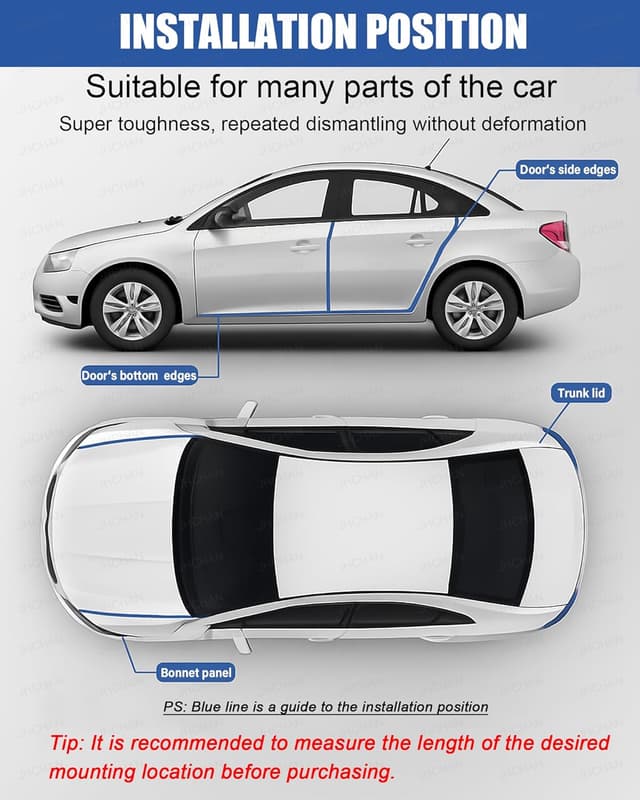 Thumbnail 4 de Universal Car Door Edge Protector 5M