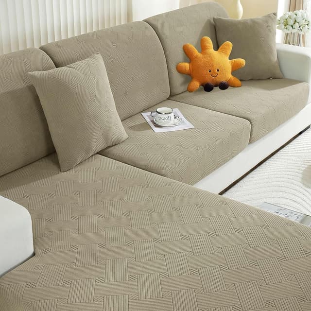 Imagen de Ystyle Housse Assise Canapé 360° kaki en OfertitasTOP