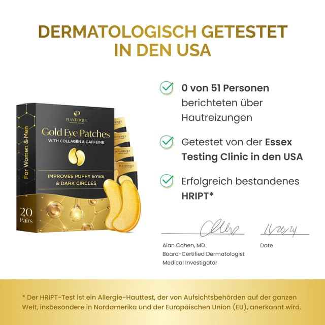 Thumbnail 4 de Plantifique Augenpads 20 Paar 🧴