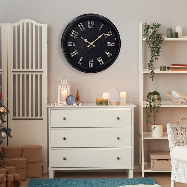 Thumbnail 4 de DIYZON Country Style 16 Inch Wall Clock