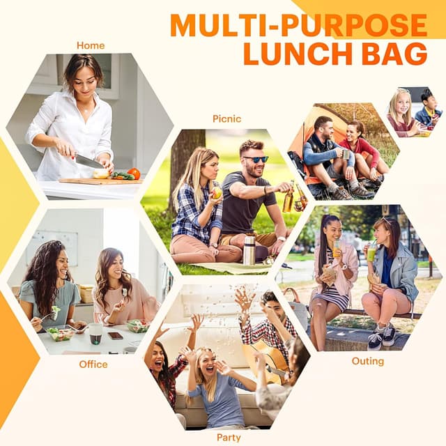 Thumbnail 6 de Insulated Lunch Bag Small, Leakproof Cooler