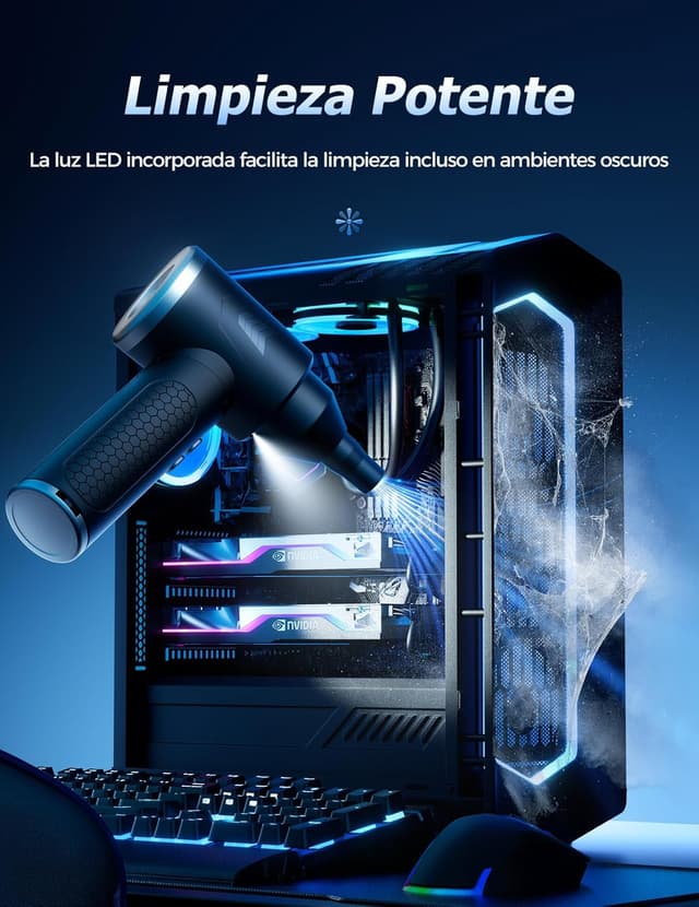 Thumbnail 3 de 100,000 RPM Soplador de Aire con Luz