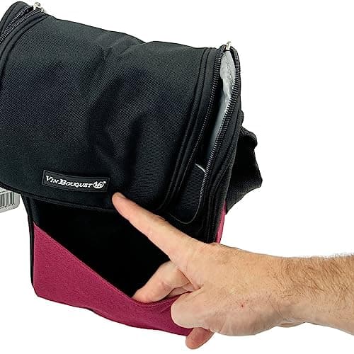 Thumbnail 5 de Vin Bouquet FIE 139 Bolsa térmica 2 botellas, tela negro/burdeos