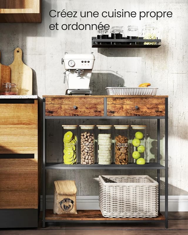 Thumbnail 6 de VASAGLE LNT092K01 console étroite 24×76×80 cm