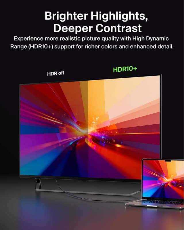 Thumbnail 3 de Cavo USB-C a HDMI 2.1 2 m