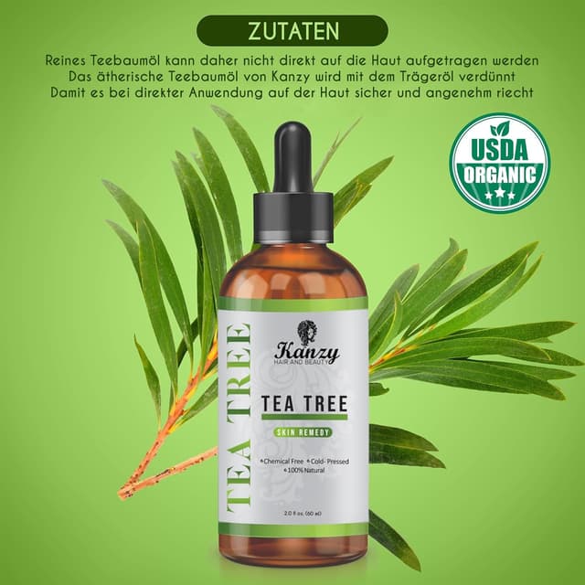 Thumbnail 6 de Kanzy Teebaumöl Naturrein 60ml Pipette