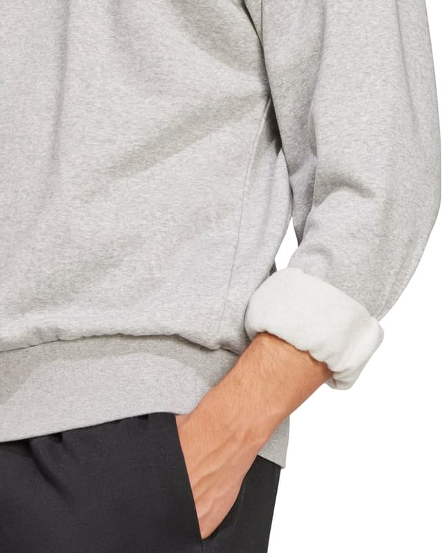 Detalle de adidas Men’s Essentials Feelcozy Sweatshirt mit Rundhalsausschnitt