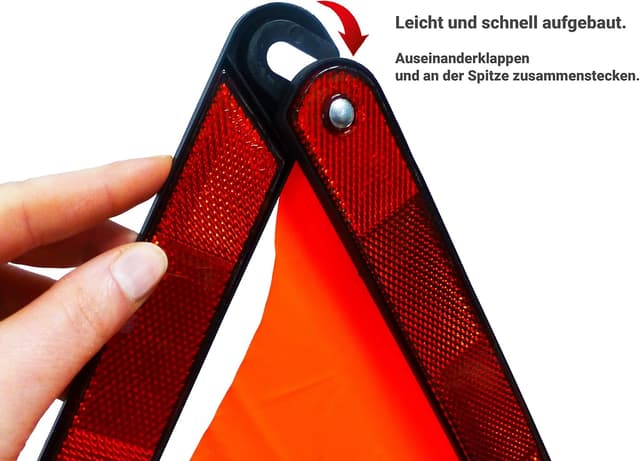 Thumbnail 3 de HP Autozubehör Mini Triangle de signalisation 430×55×34 mm