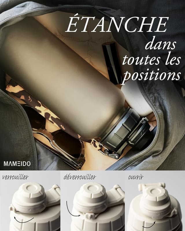 Detalle 2 de MAMEIDO Gourde à paille 1,5 l