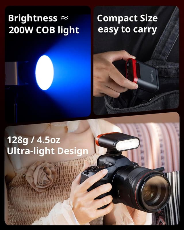 Thumbnail 5 de SMALLRIG RS20 Mini Camera Flash GN12