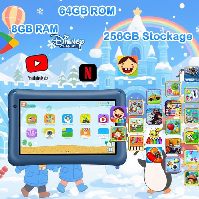 Thumbnail 4 de BRILLAR Tablet para Niños 7 Pulgadas