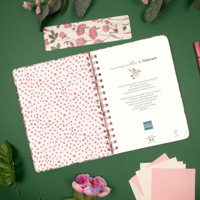 Detalle de Finocam Agenda 2026 Semana Vista Horizontal