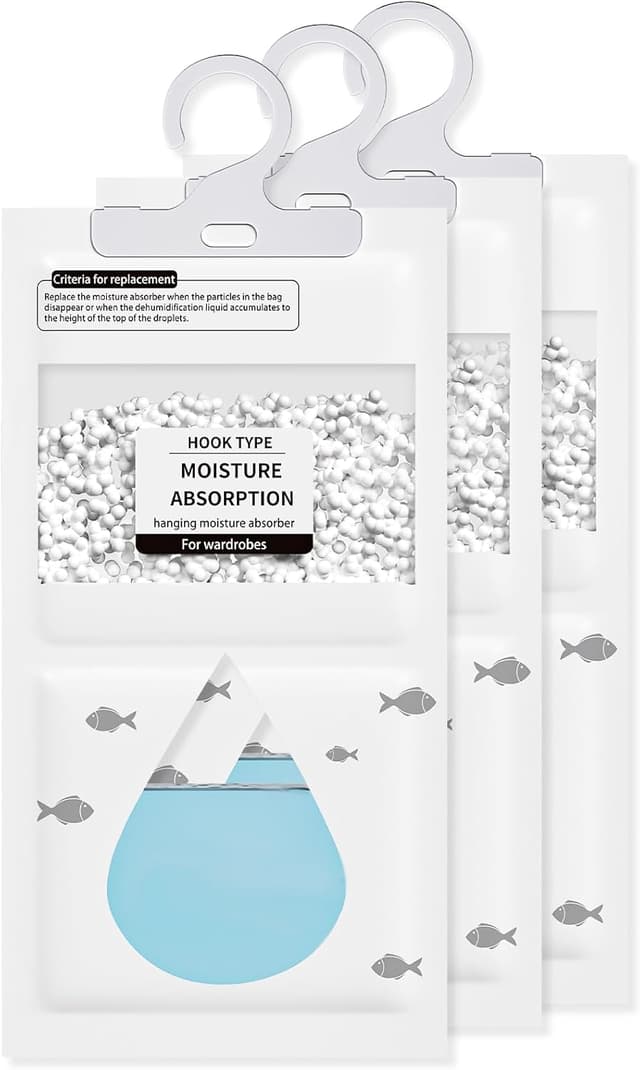 Thumbnail 6 de UHOUSEST 6 Pack Wardrobe Dehumidifier Hanging Bags