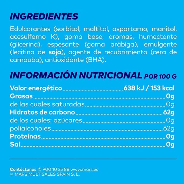 Thumbnail 1 de Orbit Bote de Chicles Sin Azúcar Menta Fresca 🌿 (6x46)