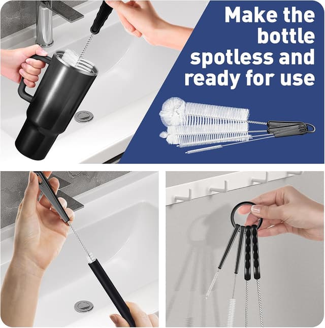 Thumbnail 5 de AZLIFEEU Bottle Brush 4-pack for Bottles