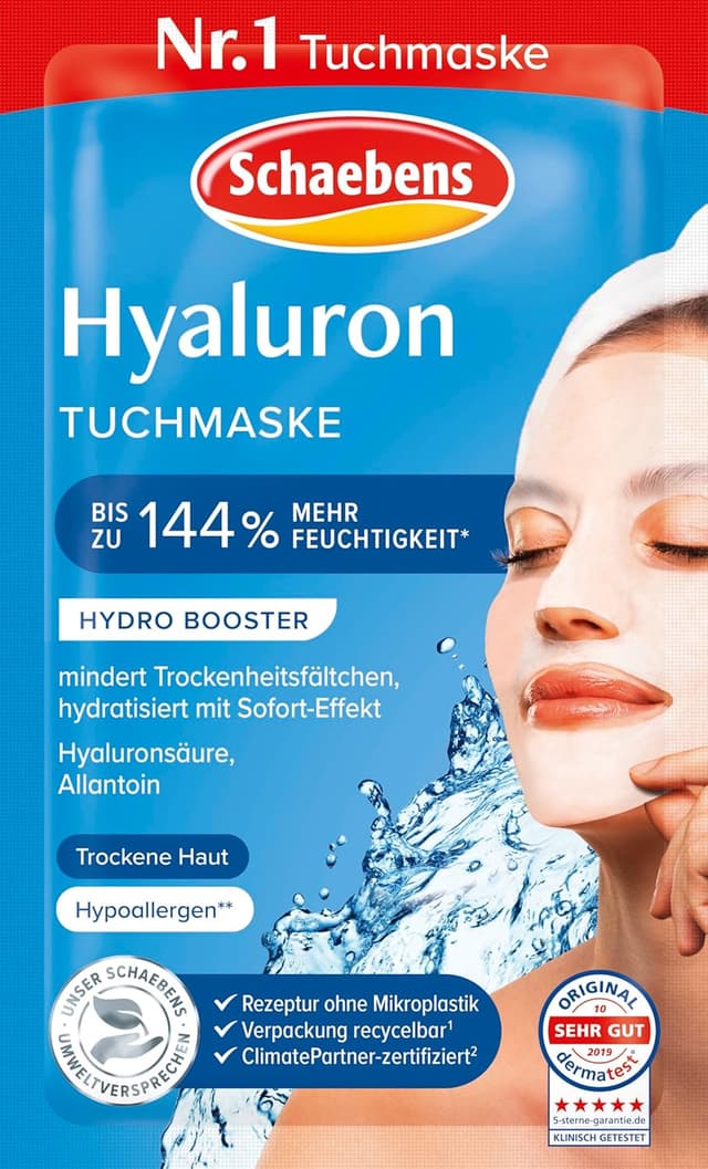 Detalle 2 de Schaebens Masque Hyaluron en tissu 21 g