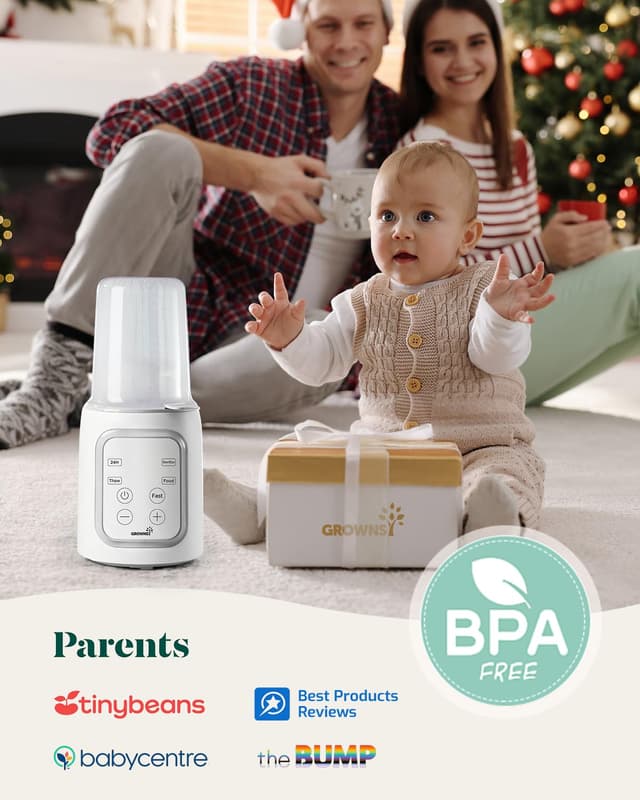 Thumbnail 6 de GROWNSY Flaschenwärmer Baby 10-in-1 mit Timer: präzise Temperaturkontrolle & automatische Abschaltung