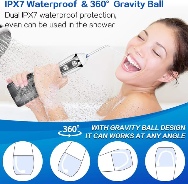 Thumbnail 3 de Binefia Cordless Water Flosser 300ml 🚰