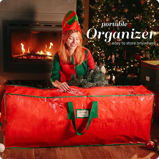 Thumbnail 6 de Christmas Tree Storage Bag 9ft Durable Waterproof ๐
