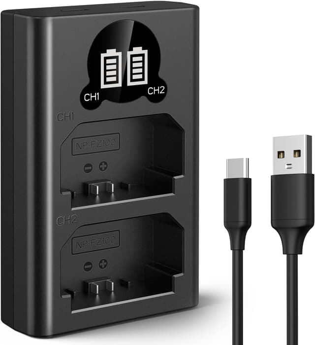 Imagen de K&F CONCEPT NP-FZ100 Chargeur double 2 emplacements en OfertitasTOP