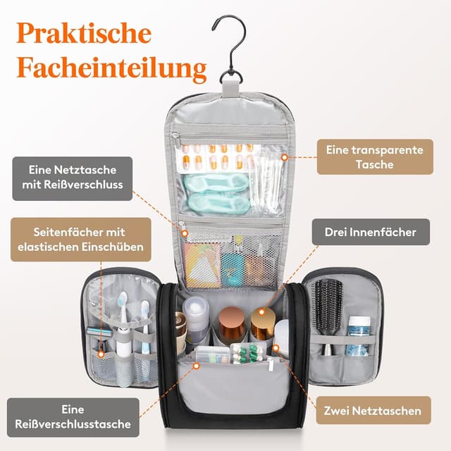 Thumbnail 3 de Lifewit Große Kulturbeutel Herren