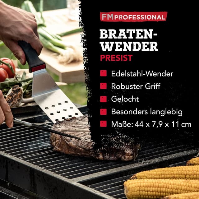 Thumbnail 2 de Bratenwender Presist gelocht Edelstahl