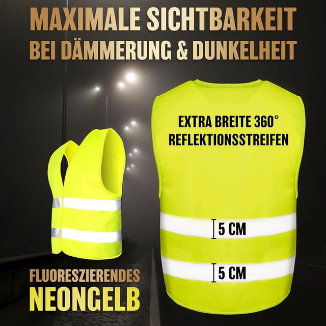 Thumbnail 1 de HELDENWERK Warnweste 2er Set 🦺